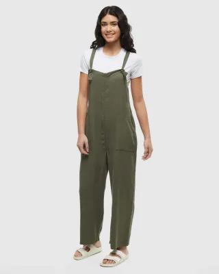 Ten Tree W Sequoia Jumpsuit Deep Olive