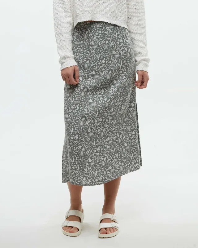 Ten Tree W Yaletown Skirt Agave Green/Field Flower