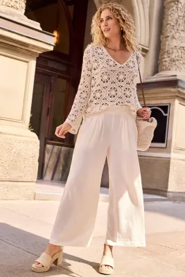 Tribal Airflow Wide Leg Pant