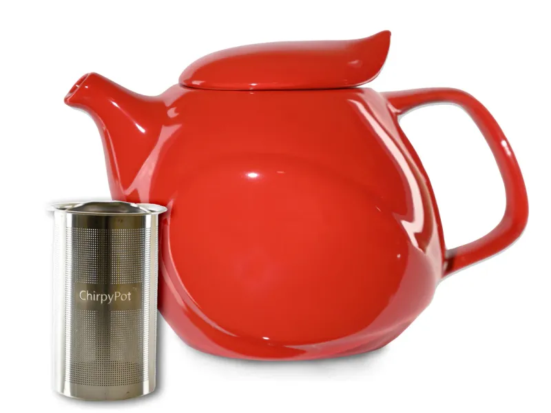 The Chirpypot Bright Red