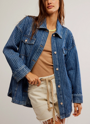 Free People Dunes Shirt Jacket