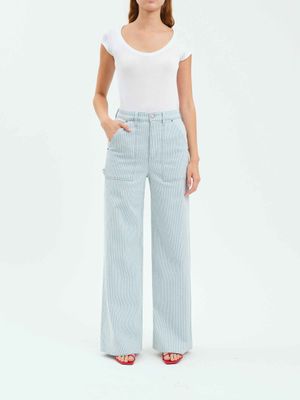Daze Far Out Utility Blue Bell Stripe