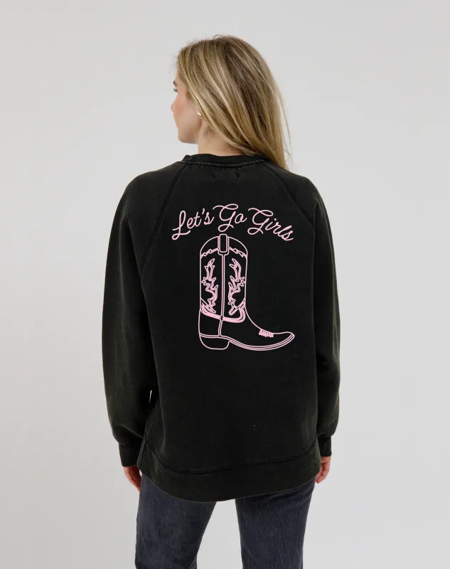 Brunette the Label Let&#39;s Go Girls Crew