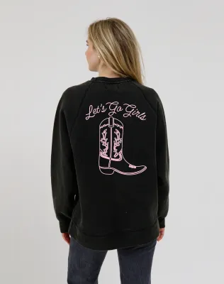 Brunette the Label Let&#39;s Go Girls Crew