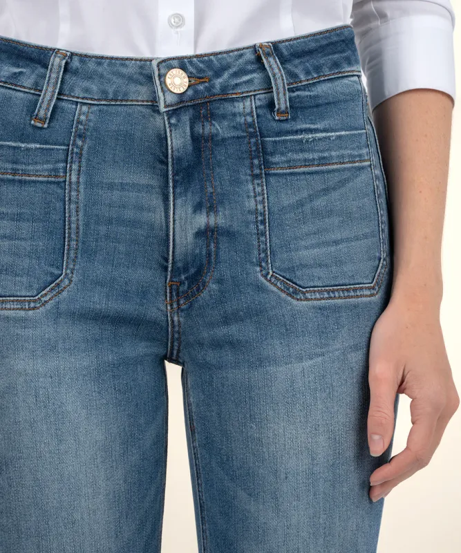 Kut From The Kloth Elizabeth Straight Patch Clarit