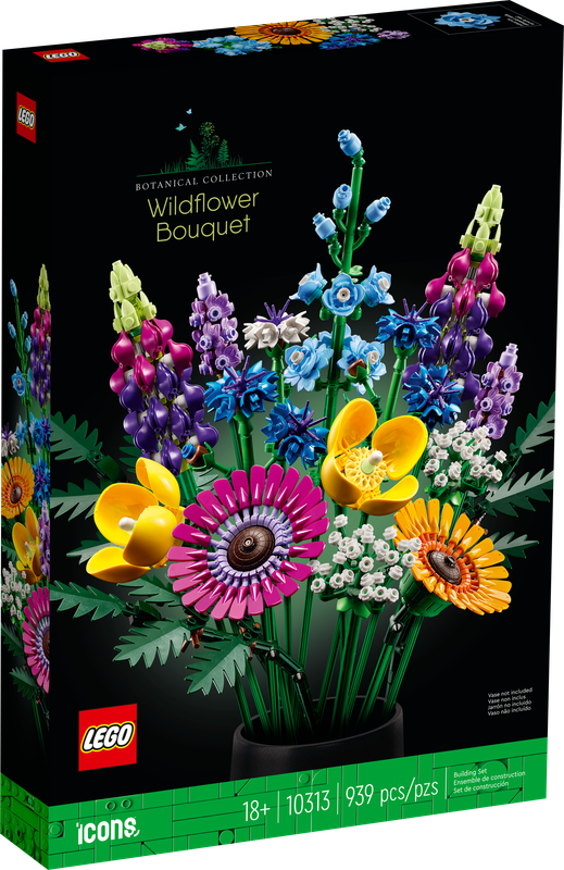 Lego 10313 Botanical Collection Wildflower Bouquet 