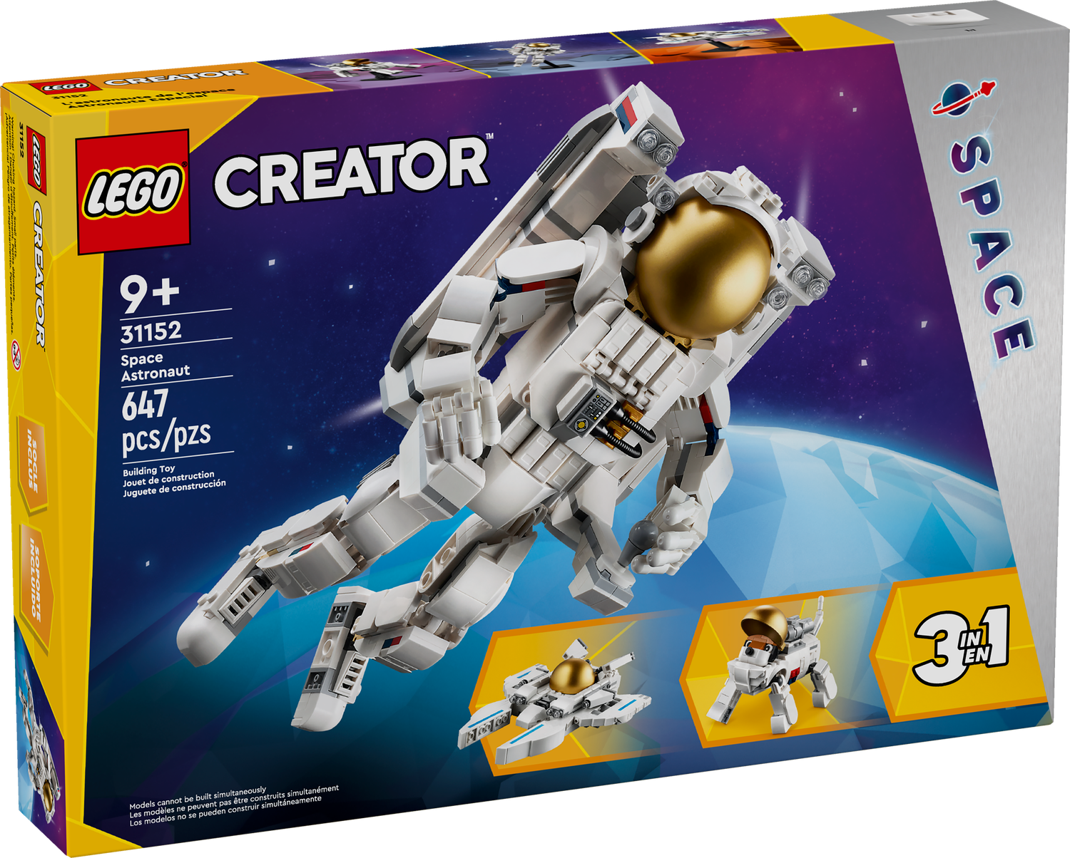 LEGO® 31152 Creator 3-in-1 Space Astronaut