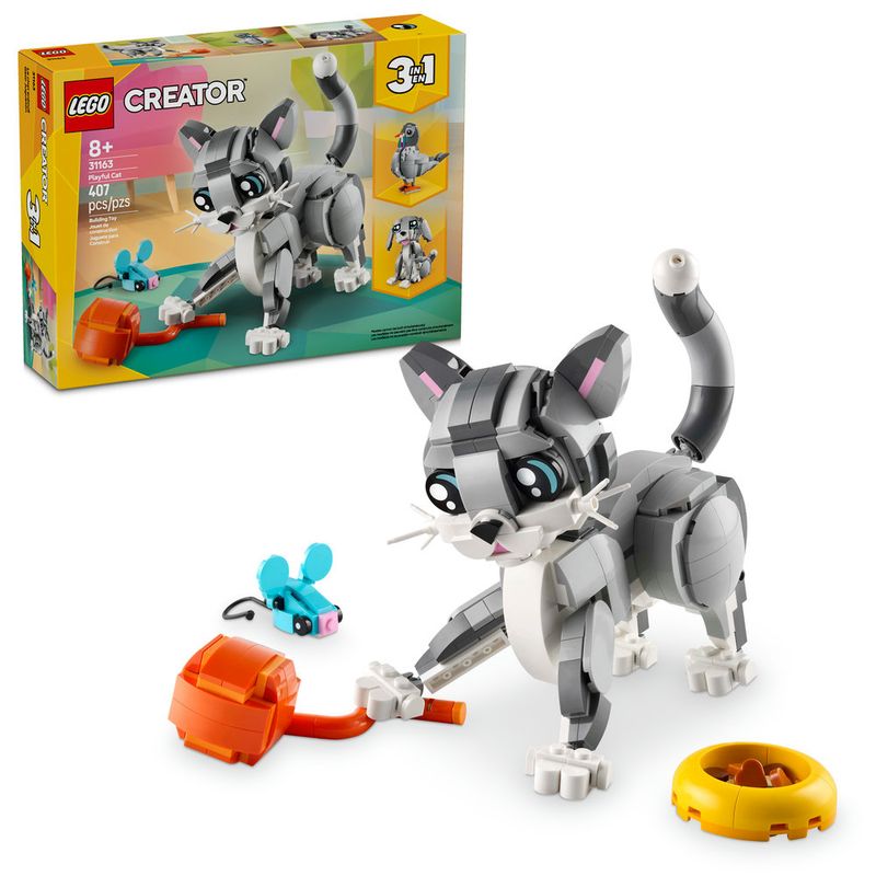 Lego 31163 Creator 3-in-1 Playful Cat 