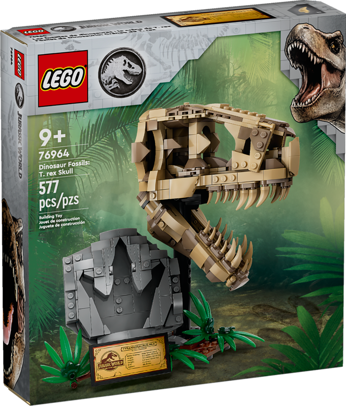 LEGO® 76964 Jurassic World Dinosaur Fossils: T-Rex Skull