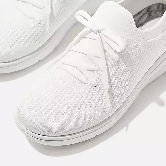 FitFlop Super-Q Knit Slip On Laced Sneakers
