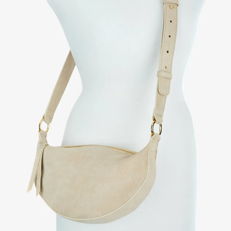Brave Melany Bag Beige 300 Suede Gold
