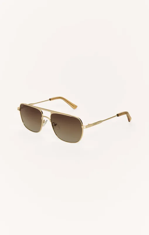 Z Supply Skyline Gold Gradient