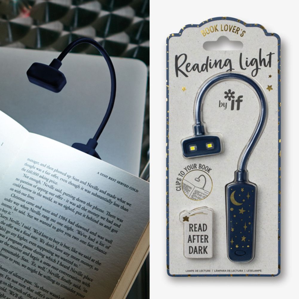 iF Book Lover&#39;s Reading Light Moon &amp; Stars