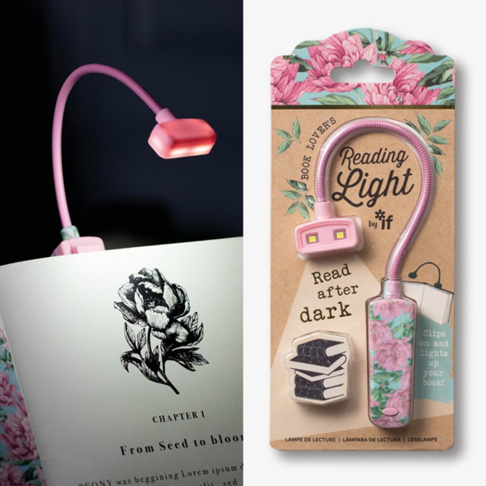 iF Book Lover&#39;s Reading Light Floral