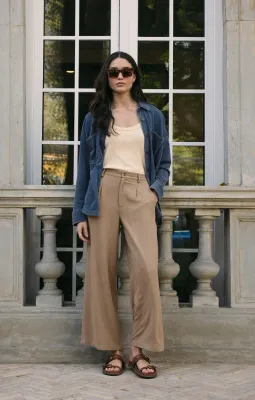 Z Supply Vista Pant Iced Coffee