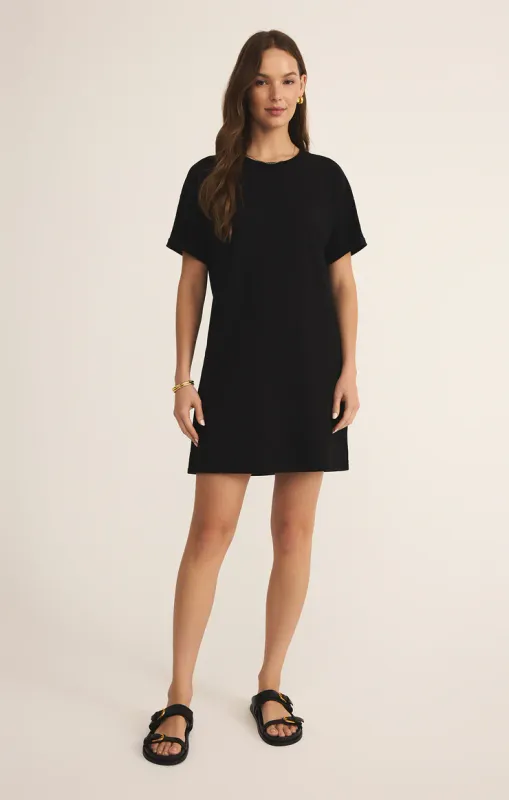Z Supply Sway Mini Dress Black