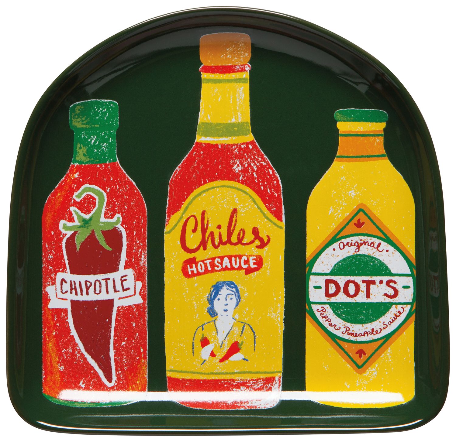Danica Hot Sauce Dish