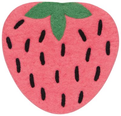Danica Trivet Felt Wool Berry Sweet