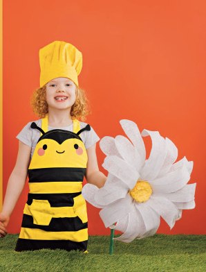 Danica Daydream Bumblebee Apron/Hat Set