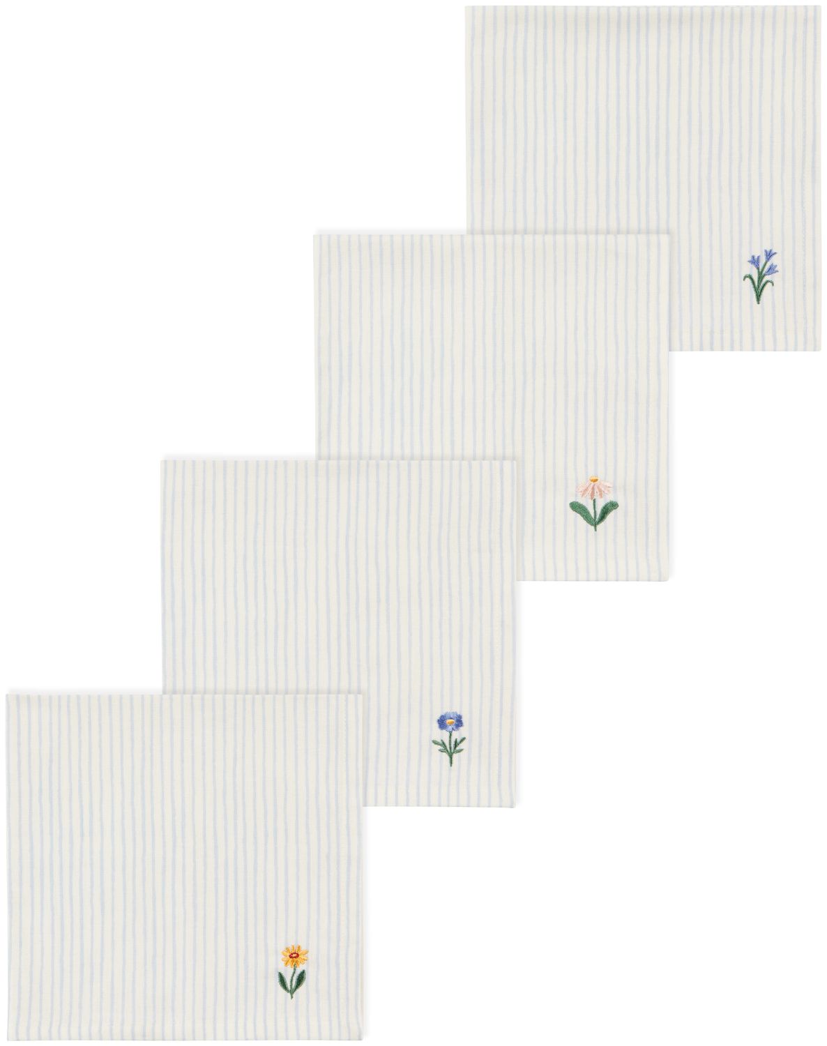 Danica Hand Picked Print Napkin Set/4