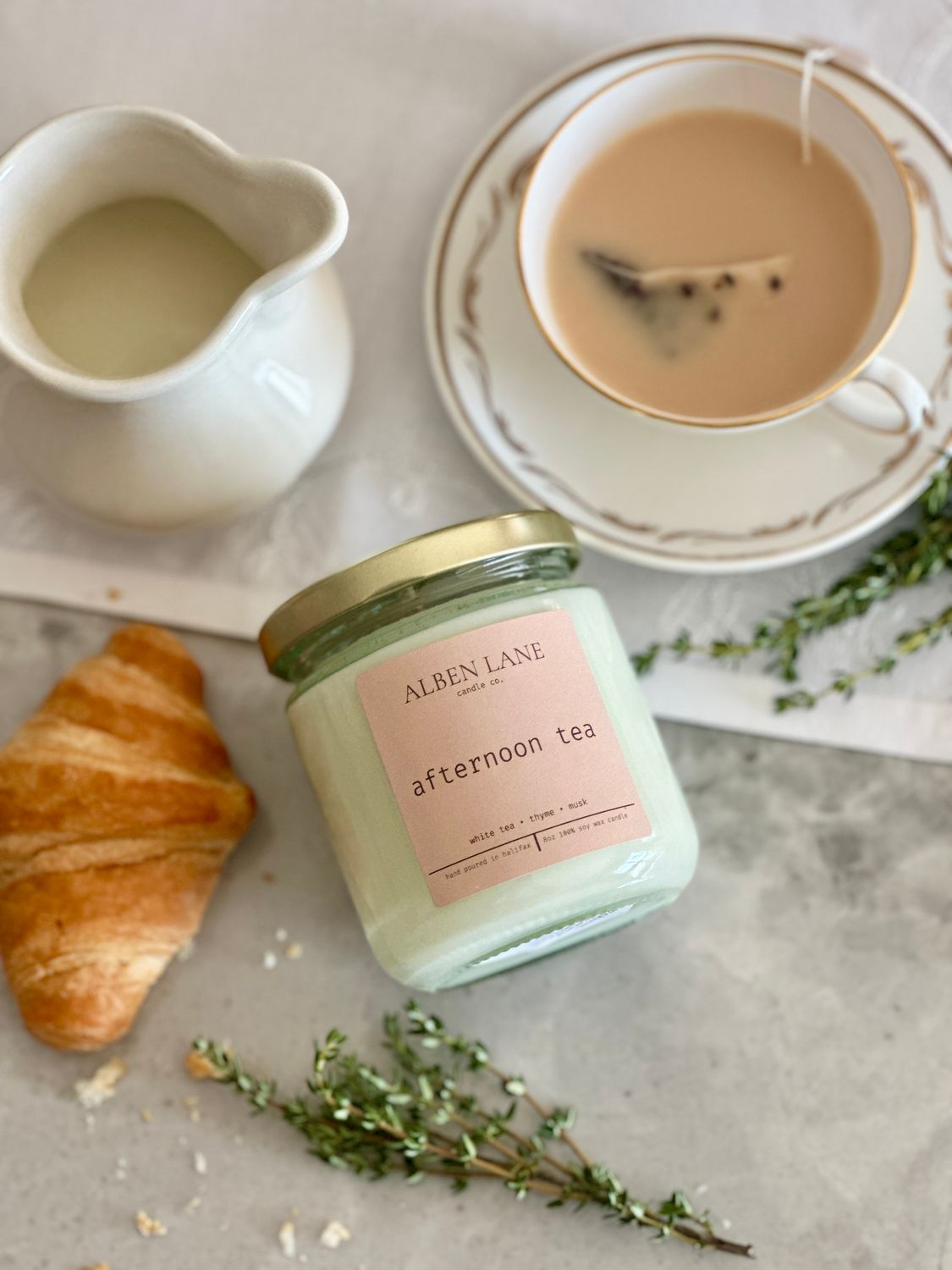 Alben Lane Afternoon Tea Candle 8oz