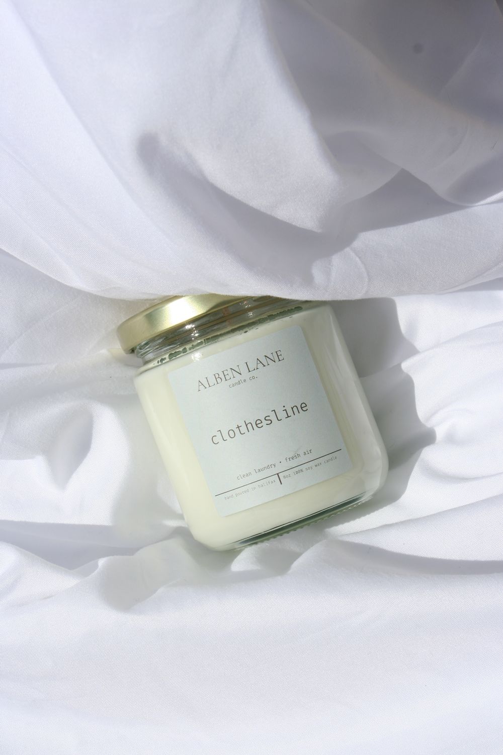 Alben Lane Clothesline Candle 8oz