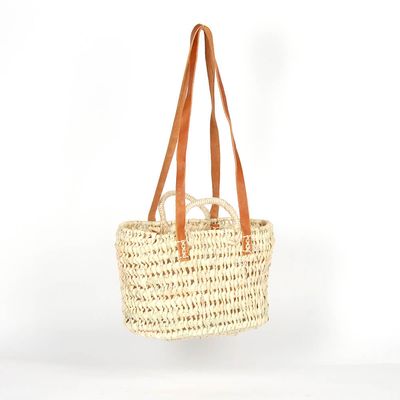 Bacon Basketware Openweave Palm Bag