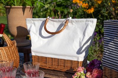 Bacon Basketware Willow Cooler Bag