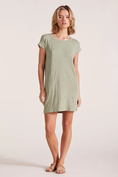 bobi Juniper Short Sleeve Raglan Dress