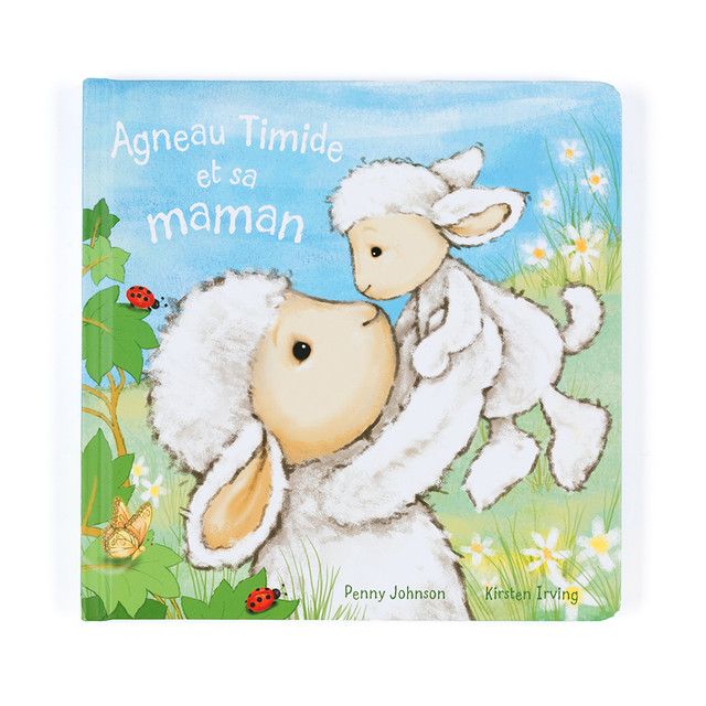 Jellycat Agneau Timide et Sa Maman Livre