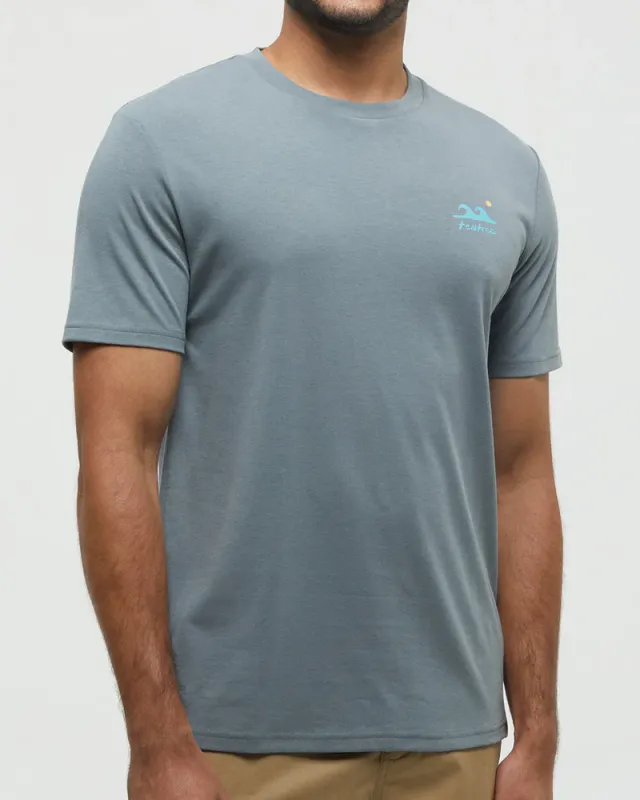 Ten Tree M Seaforestation T-Shirt Anchor Grey
