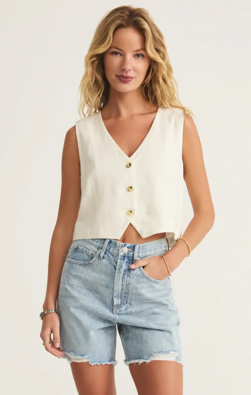Z Supply Marta Linen Vest