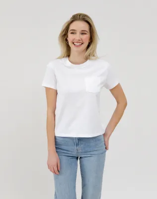 Brunette the Label Regular Tee with Pocket