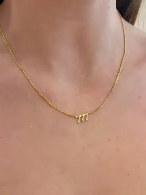 House of Moda 777 Angel Number Necklace Gold