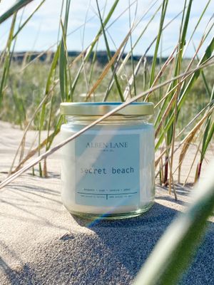 Alben Lane Secret Beach Candle 8oz