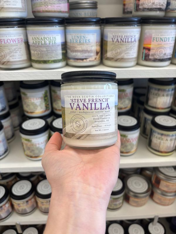 New Scotland Candle Co. Steve French Vanilla 7oz