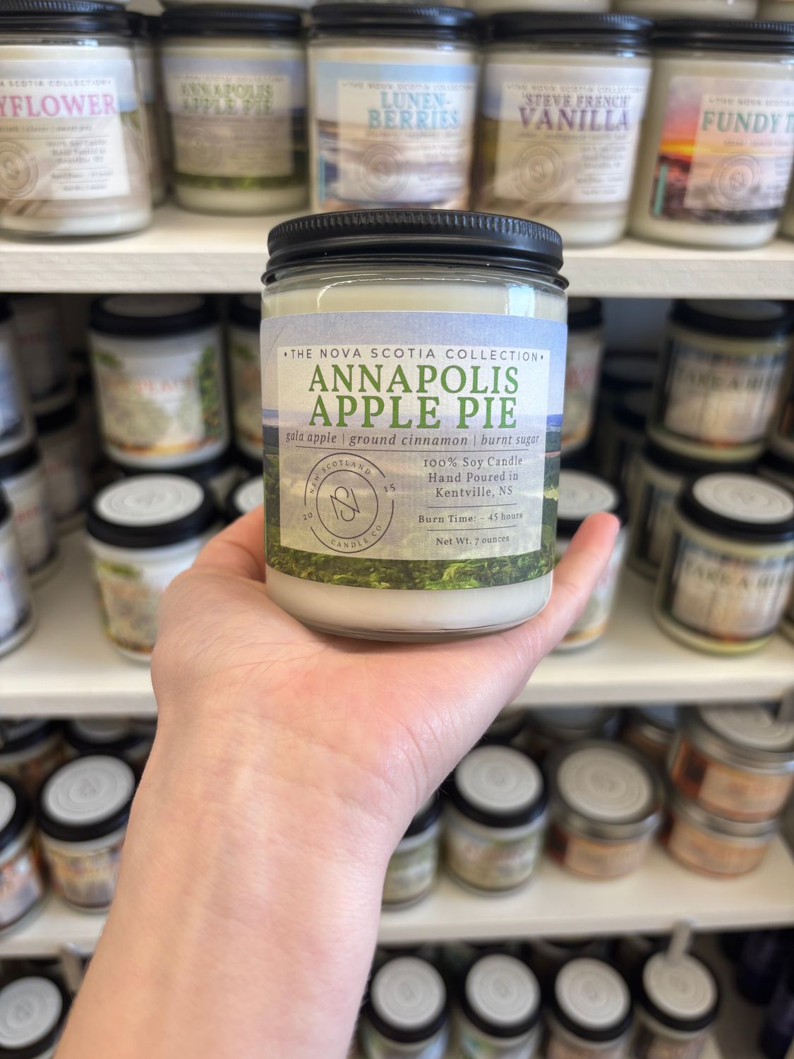 New Scotland Candle Co. Annapolis Apple Pie 7oz