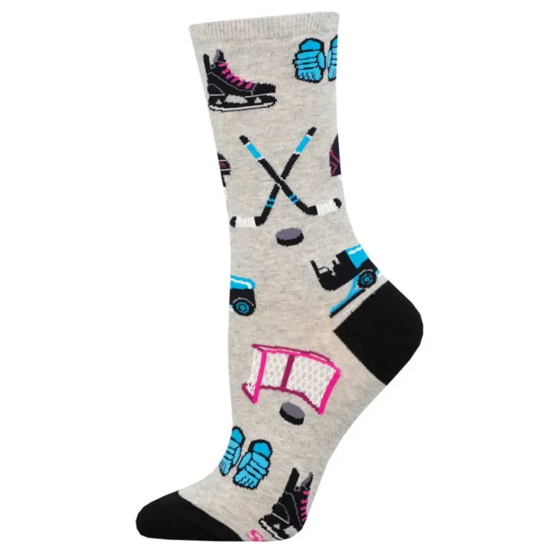 Socksmith Hockey Gear Gray Heather W