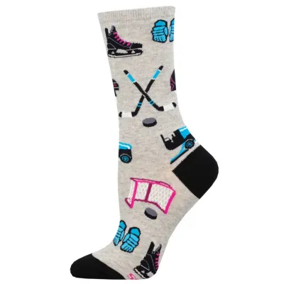 Socksmith Hockey Gear Gray Heather W