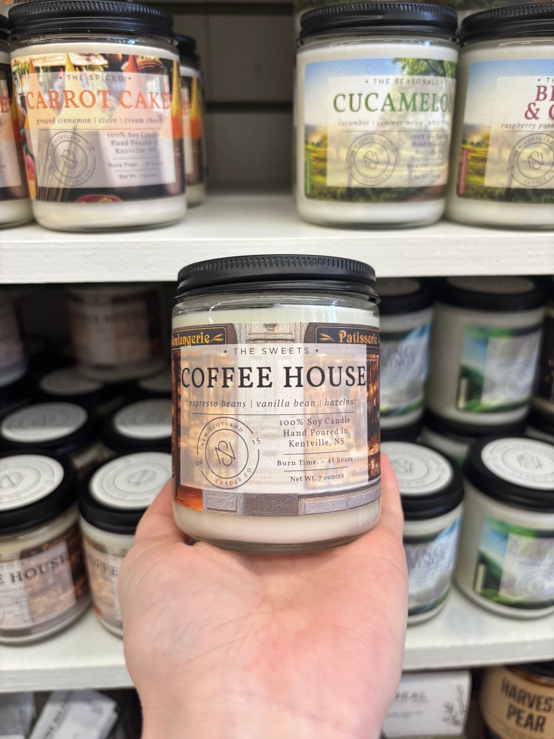 New Scotland Candle Co. Coffee House 7oz