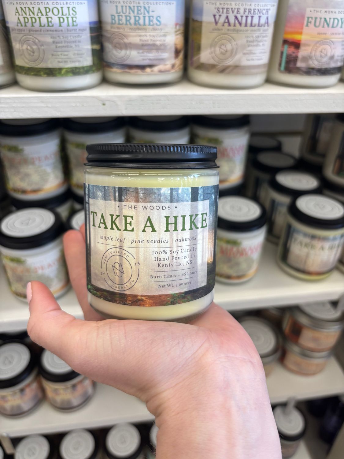New Scotland Candle Co. Take a Hike 7oz