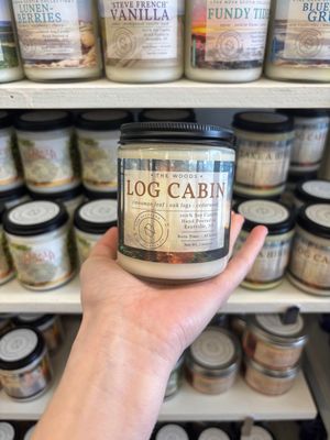 New Scotland Candle Co. Log Cabin 7oz