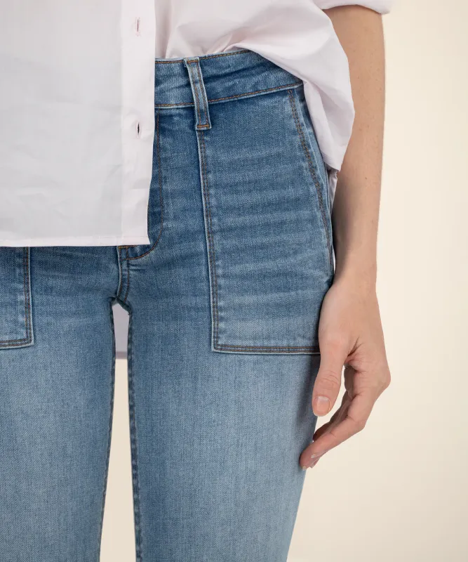 Kut From The Kloth Stevie Crop Straight Leg Traditi