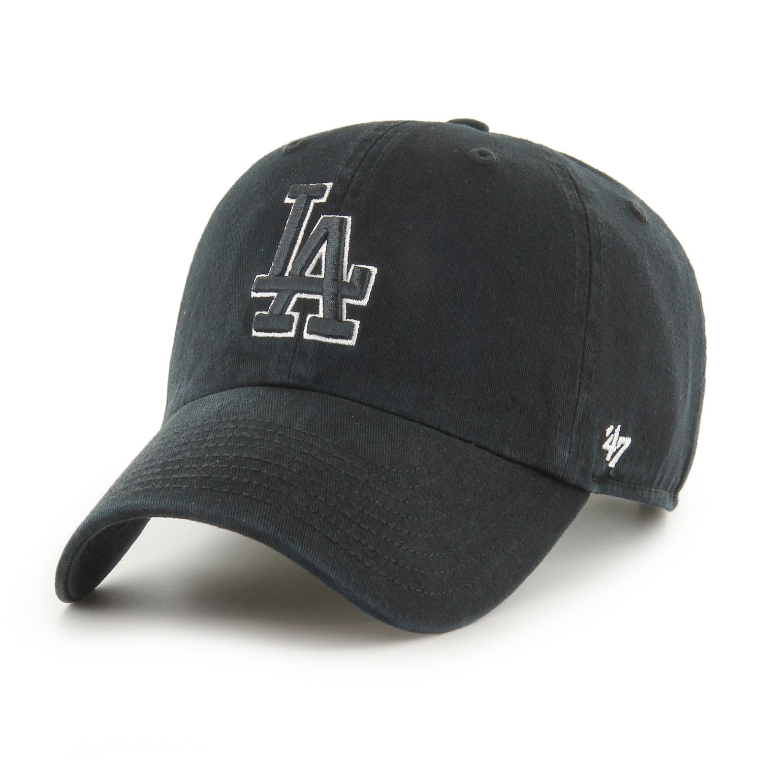 Los Angeles Dodgers Black/White &#39;47 Clean Up