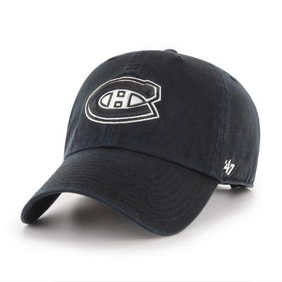 Montreal Canadians Black/White &#39;47 Clean Up
