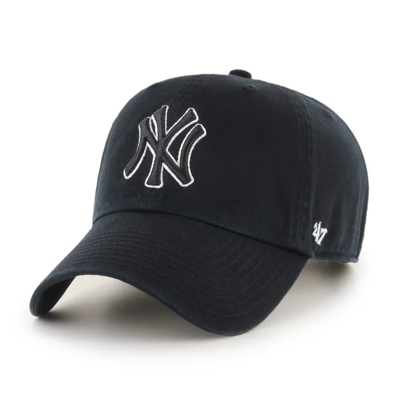 New York Yankess Black/White &#39;47 Clean Up