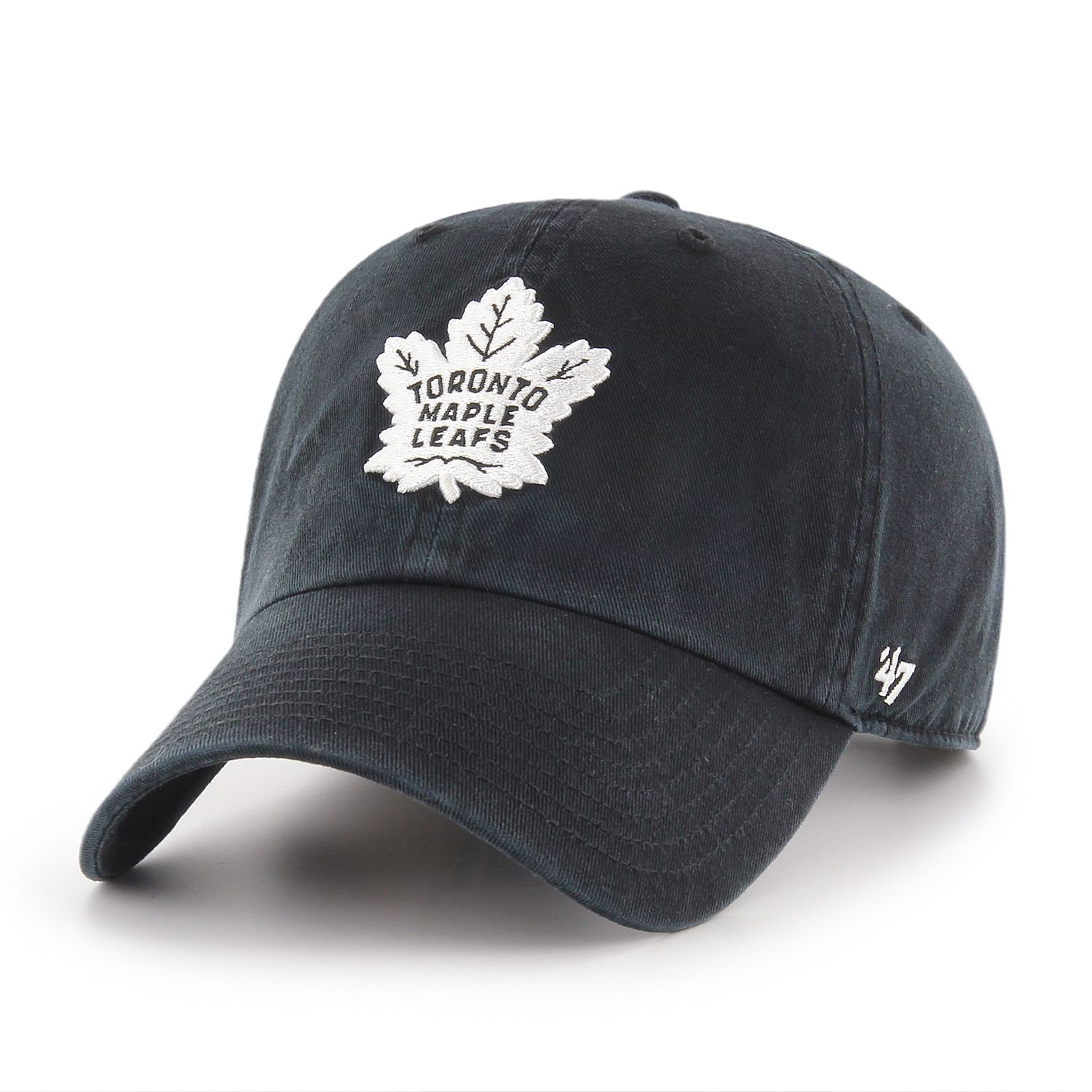 Toronto Maple Leafs Black/White &#39;47 Clean Up