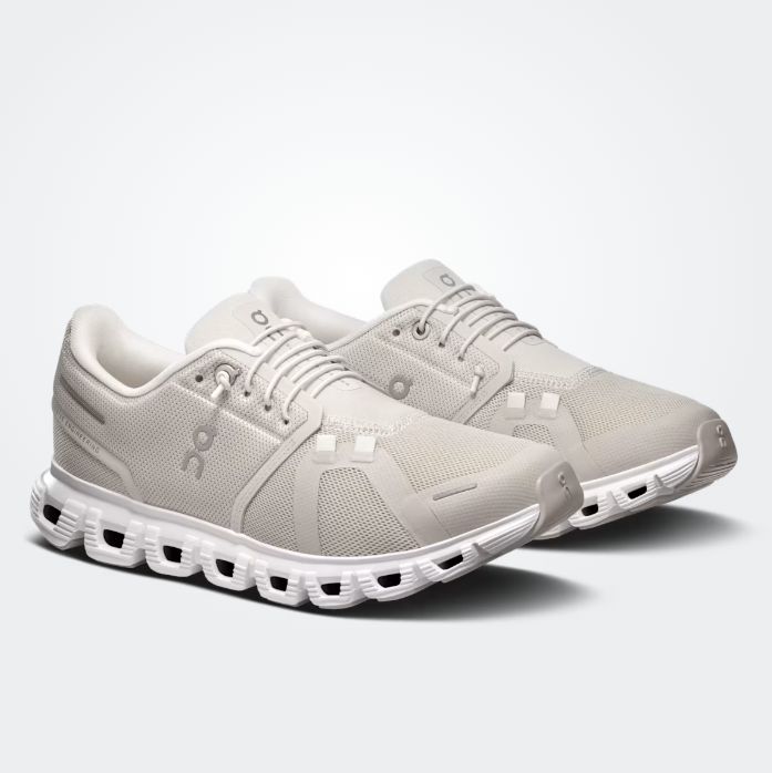 On Cloud 6 Men Pearl/White