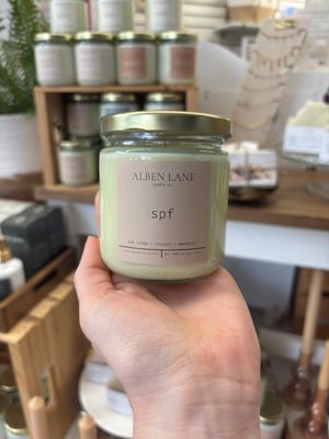 Alben Lane SPF Candle 8oz