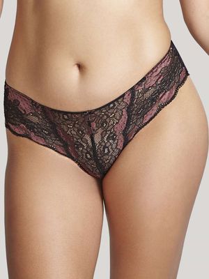 Panache Clara Brief Black/Fig